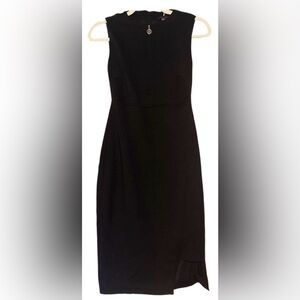 Tommy Hilfiger Black Dress with Logo Charm